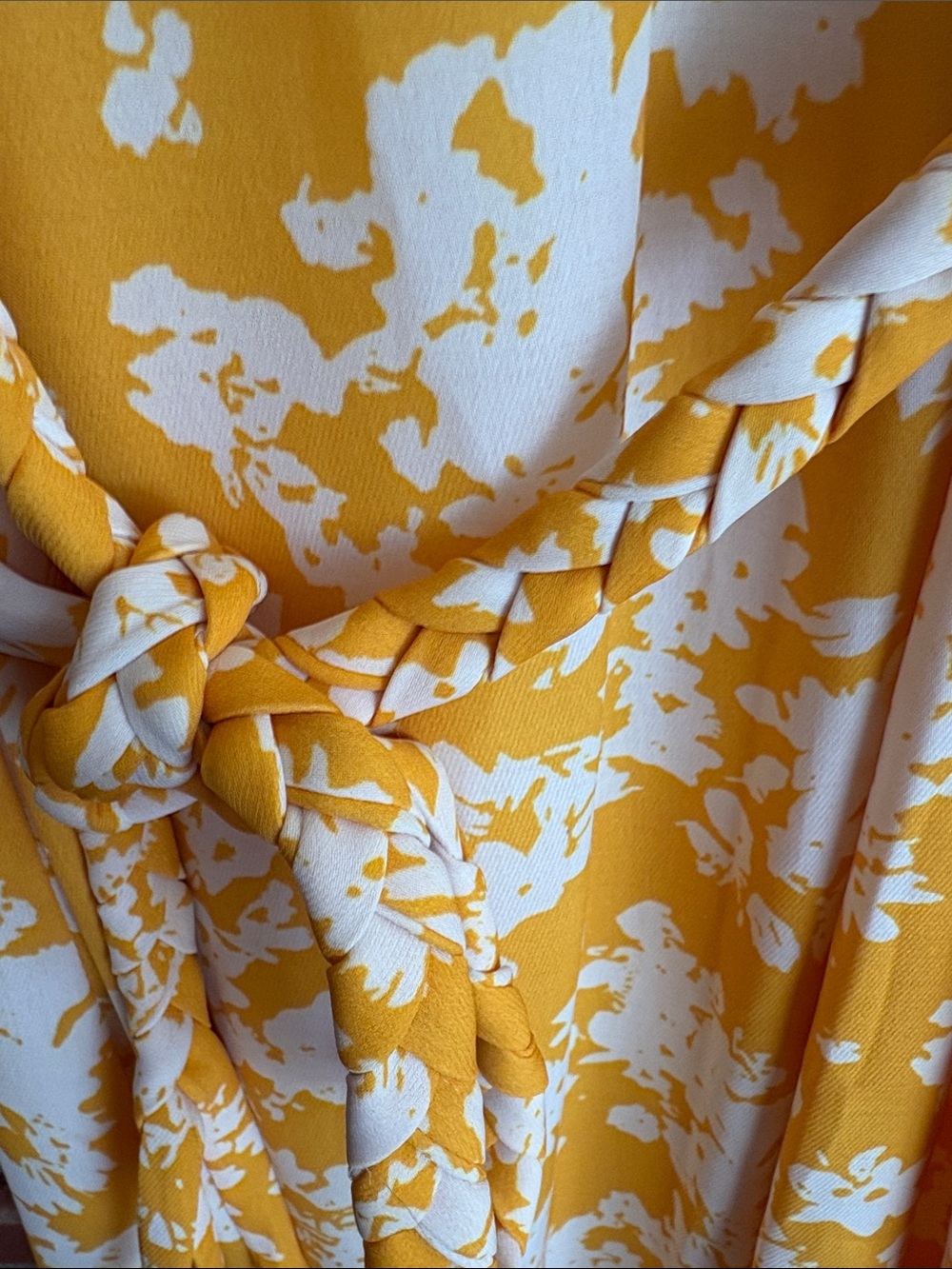 Ramy Brook Jolie Dress Yellow Daisy Floral Midi - Picture 8 of 10